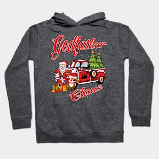 Godfather Claus Santa Car Christmas Funny Awesome Gift Hoodie